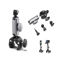 Ga96 Bisiklet Ve Motosiklet İçin Kamera Alüminyum Gidon Tutucu Insta-360 X5 X4 X3 X2/go 3s/go 3/gopro Hero 13 12 11 10 9 8/djı Osmo Pocket 3/2/action 5/4/3/2