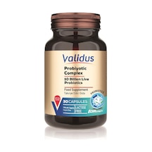 Validus Probiyotik 10 Milyar Cfu + Prebiyotik 30 Kapsül