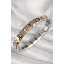 316l Çelik Mix Renk Yazılı Nomination Model Kadın Bileklik Çok Renkli