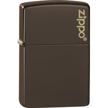 Zippo Logo Classic Brown Çakmak