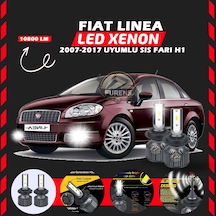 Fiat Linea 2007-2017 Sis Farı Uyumlu Şimşek Etkili Led Xenon Premium Series H1