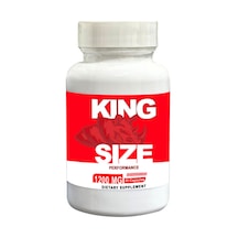 King Size Erkeklere Özel Sexformülü 1200mg 30 Lu