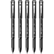 Siyah Pilot Kalem Dna Gel Pen 5 Adet Scrikss Pilot Kalem 0.7 Mm Roller Uçlu Pilot Kalem İnce Uçlu Likit Mürekkepli Pilot Siyah