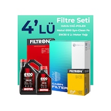 Citroen Jumper 2.2 Dizel Filtre Bakım Seti Motul Motor Yağlı 2014-2016 4 Lü 8200BKMFLSHNGFL22969