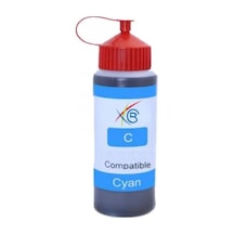 Canon Uyumlu Tanklı Yazıcı Mürekkep 500ml Mavi