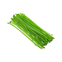 Tek-iş Yeşil Plastik Kablo Bağı Seti 100mm X 2.5mm 100 Adet Dayanıklı Cırt Kelepçe Kablo Düzenleyici Ve Sabitleyici