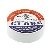Globe İzole Bant Beyaz 10'lu Paket Pvc Elektrik Izolasyon Bandı