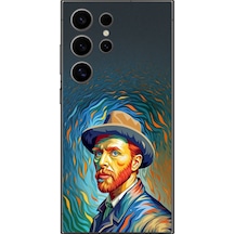 Samsung Galaxy S24 Ultra Uyumlu Şeffaf Kılıf Vincent Van Gogh Tasarımlı