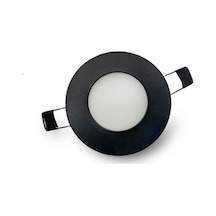 Tavan Led Spot 12v 3w Siyah Kasa - Beyaz Işık-156