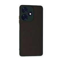 Herşeytrend İnfinix Hot 30 4g Kılıf Montreal Silikon Kapak - Yeşil Çok Renkli Diğer