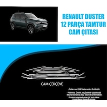 Renault Duster Uyumlu Tamtur Krom Çerçeve 2024+