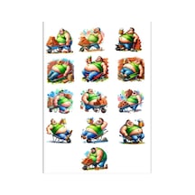 Göbekli Adamlar Sticker Set 1