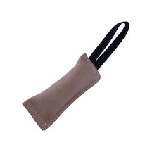 Deri Eğitim Köpek Isırma Yastığı Bej 6x25 Cm Çok Renkli