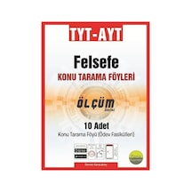 Pano Yayınları Tyt Ayt Felsefe Tarama Föyleri 10 Fasikül 10X16 S