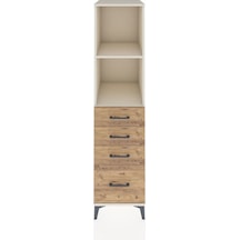 Kronos Dolap 2 Raflı 4 Çekmeceli 44x59x182 Aytaşı-çam Aytaşı