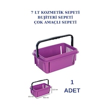 1 adet 7 Litre Kozmetik Sepeti Bijuteri Sepeti Kırtasiye Sepeti