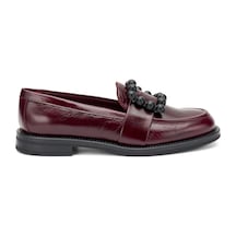 Bordeaux Oxford Klasik Kadın 90q3 Frau Alıas Bordeaux
