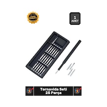 Tornavida Hassas Onarım Seti Telefon Gözlük Saat Tamir 24in1 Ergonomik 25 Parça Tornavida Seti Çok Renkli
