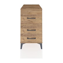 Kronos Komodin 3 Çekmeceli 44x59x80 Çam-çam Çam