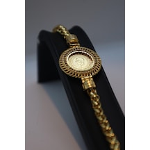 Özden Kuyumcusu 22 Ayar Çeyrek Altınlı Bileklik Ozdcey04