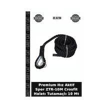 Premium Hız Aktif Spor Ztr-10m Crosfit Halatı Tutamaçlı 10 Mt