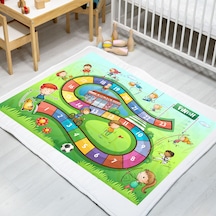 Carpdress Sayı Desenli Kaydırmaz Oyun Halısı 100 X 150 Cm