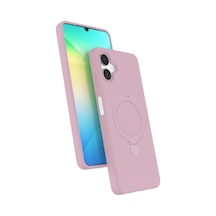 Samsung Galaxy A06 Uyumlu Regal Magsafe Standlı Kapak - Açık Pembe