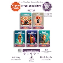 Umy Yayınları Kitapların İzinde Seti 5 Kitap - Çocuklar İçin Hayal Gücü, Dikkat Ve Problem Çözme Becerisi Geliştiren Macera Seti