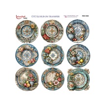 Ütü İle Rub On Transfer Kağıdı 30x30cm Rb-858