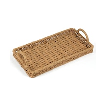 Deco Rustica Dekoratif Tepsi - Bej - 30 Cm