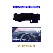 Skoda Fabia 2007-2014 Roomstartorpido Koruma Halısı Mavi Kenar