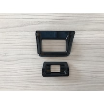 Honda Civic Uyumlu Kontrol Panel Kaplaması Siyah 2022+