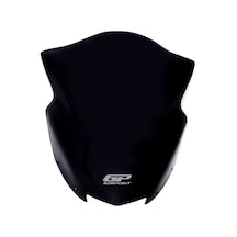 GP Kompozit Bajaj Dominar 250 / 400 2017-2024 Uyumlu Kısa Ön Cam Siyah 37 cm