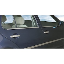 Vw Golf 4 Cam Çıtası 1998-2004 4 Parça Paslanmaz Çelik Krom