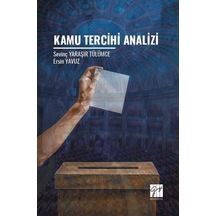 Kamu Tercihi Analizi / Sevinç Yaraşır Tülümce