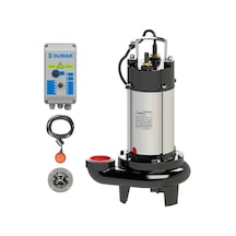 Sumak Sbrt19/2-p 1.8 Hp Trifaze Parçalayıcı Bıçaklı Foseptik Dalgıç Pompa