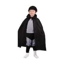 Magicool Siyah Renk Yakalı Çocuk Pelerin 90 Cm