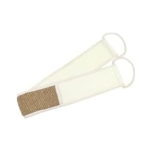 Sisal Lif Sırt Kesesi Kahverengi 8 Cm X 20 Cm Açık Kahverengi