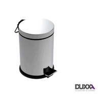 Duxxa Çöp Kovası Çemberli 5 Lt P.631505 Gümüş