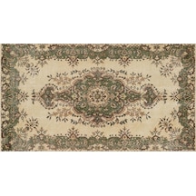 Özel Vintage Eskitme El Dokuma Halı 116 X 205 Cm 9015