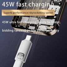 Usb-c To Lightning 8pin Adaptör, Kulaklık Uyumlu 45w Hızlı Şarj, Ses + Şarj Destekli, Usb 2.0 Veri Transferi Otgto