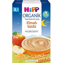 Hipp organik iyi geceler sütlü elmalı tahıl bazlı ek gıda 250gr