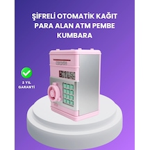 Mey İthalat Çocuklar İçin Eğitici Elektronik Şifreli Kumbara Renkli