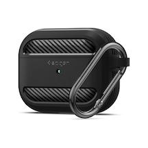 Airpods Pro 1 İle Uyumlu Kılıf Rugged Armor Matte Black - Asd00540
