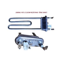 Ntc Li 2000w 22cm Çamaşır Makinesi Rezistansı İgne Soket