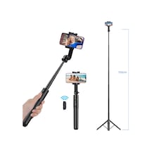 Apexel 1.5 Metre Profesyonel Uzayan Bluetooth Selfie Çubuğu Ve Tripod Standı