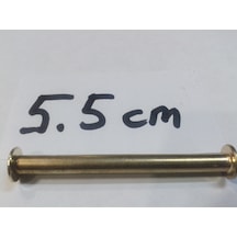 5.5 CM Sarı Renk Dosya Klasör Menü Sunum Kartela Vidası 100 Adet