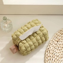 Yifomall Şık Ve Pratik Yeşil Peçetelik - Mutfak Ve Araç İçin Zarif Çözüm Açık Yeşil