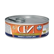 Pumpkin Yaş Kedi Maması, Kuzu & Yabanmersinli, Yetişkin, 70 Gr