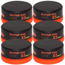 Morfose Men Pro Hair Wax Strong Hold Turuncu 150 Gr 6 Adet
